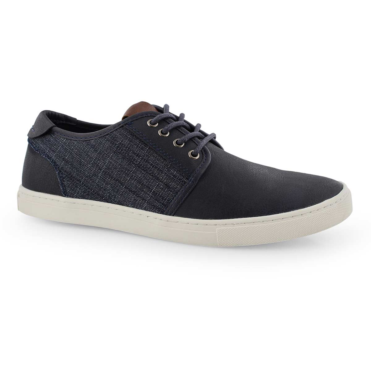 Espa. lacée Troni, décont.,bleu mrn, hom