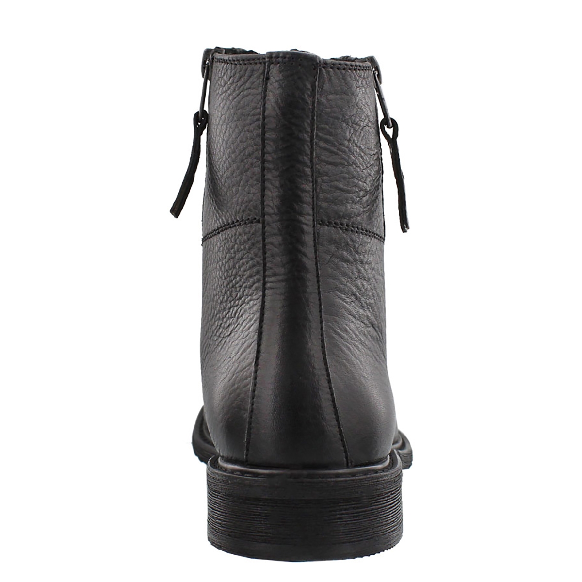 Mns Trooper blk lthr lace & zip boot