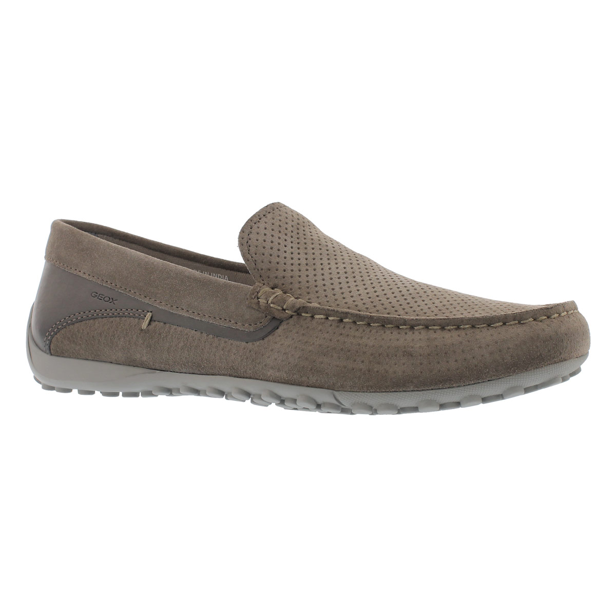 Men's SNAKE MOCASSINO taupe slip on loafers