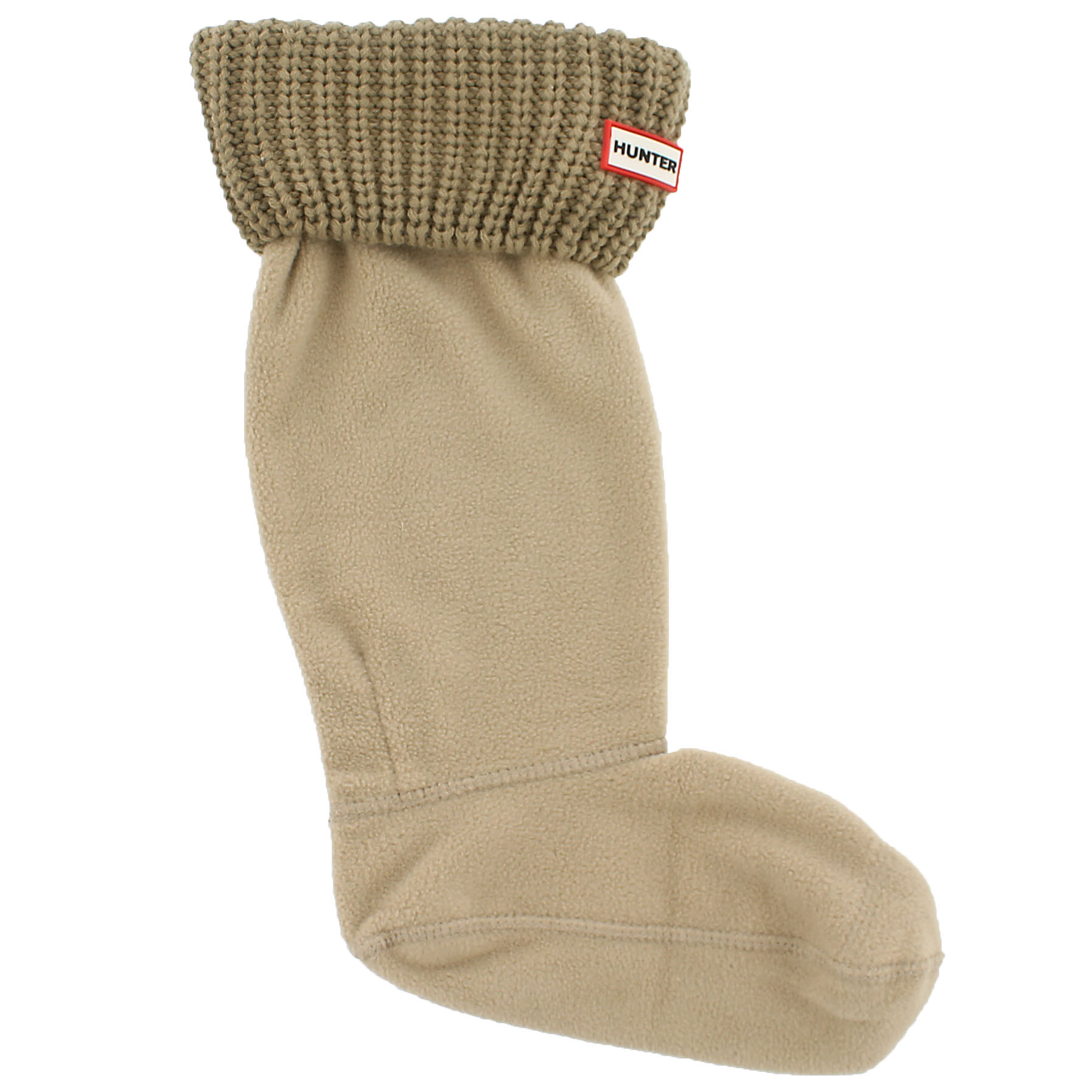 Lds Half Cardigan light sand boot sock