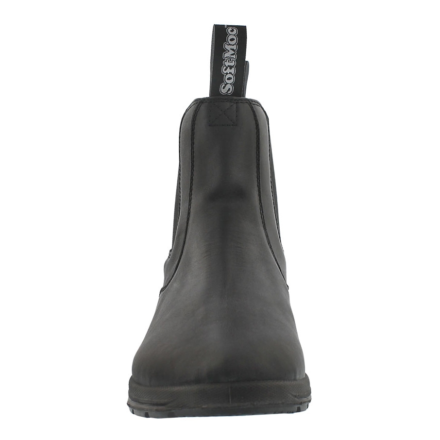 Lds Uluru black smooth chelsea boot