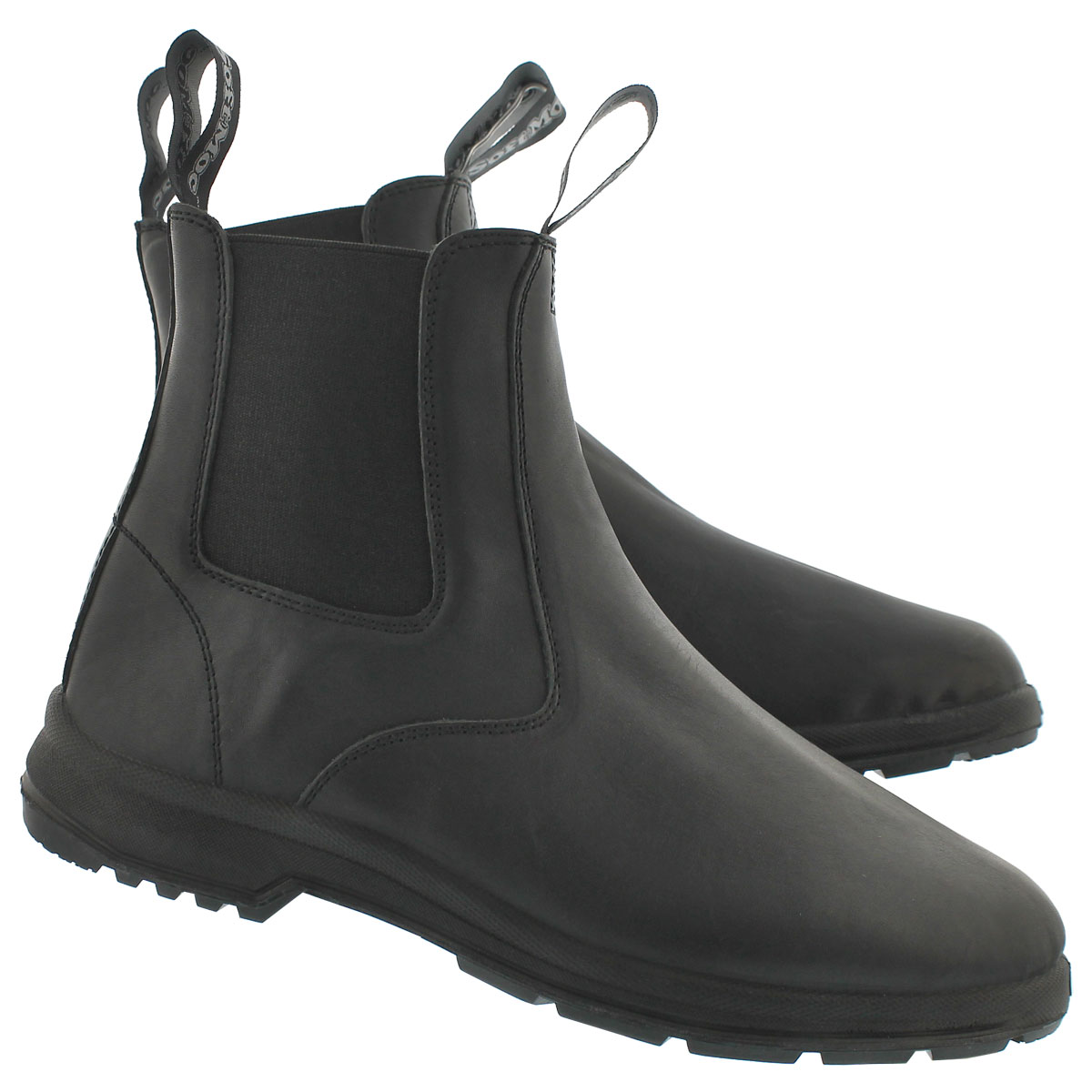 Lds Uluru black smooth chelsea boot
