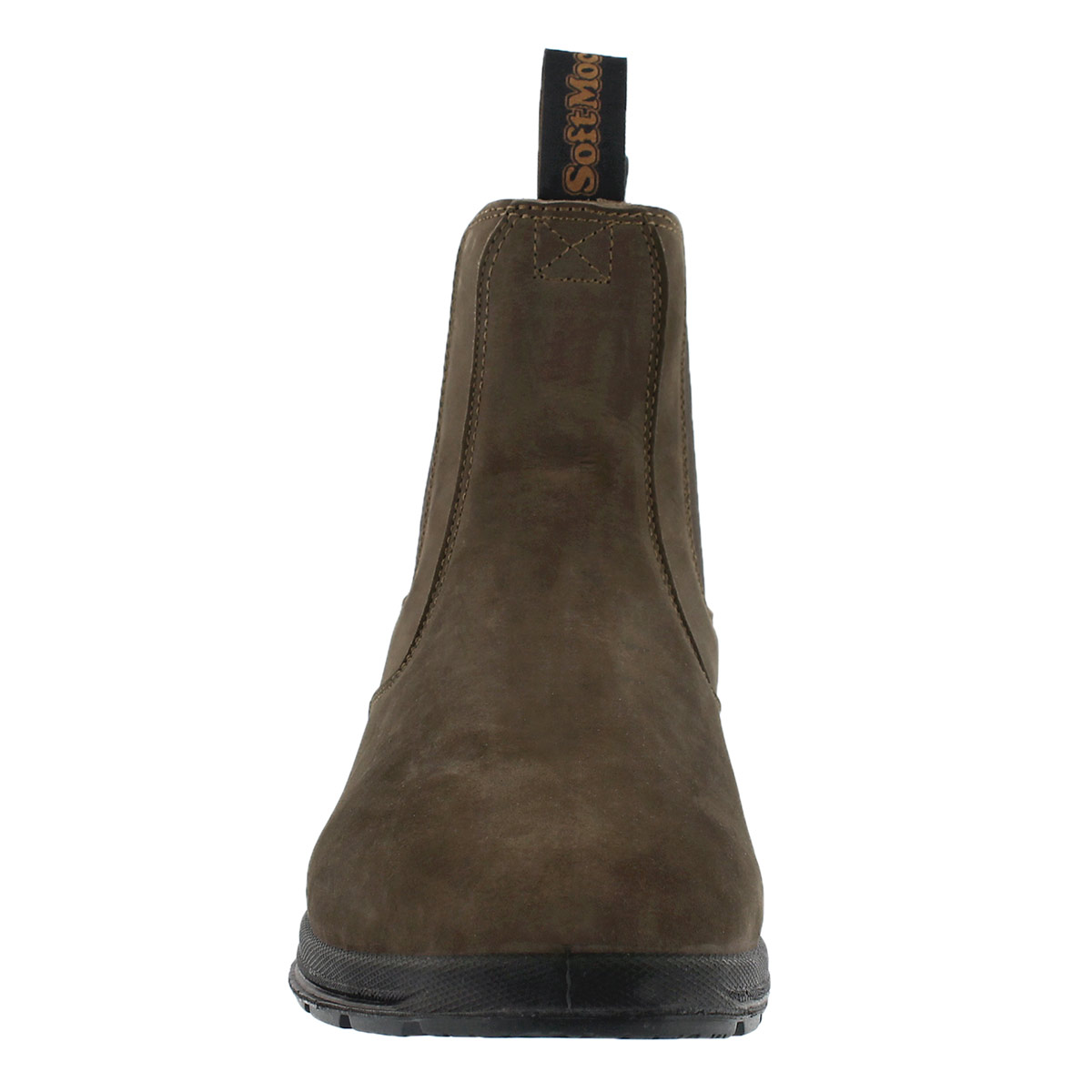 Mns Uluru brown crzy hrs chelsea boot