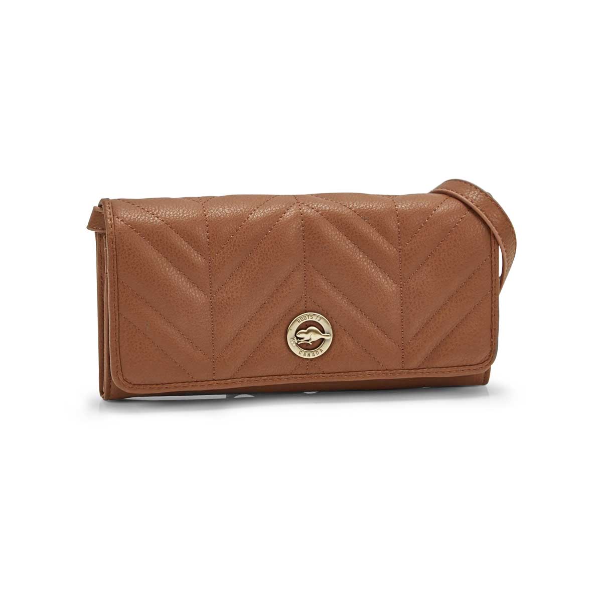 Women's VALLEY cognac wristlet