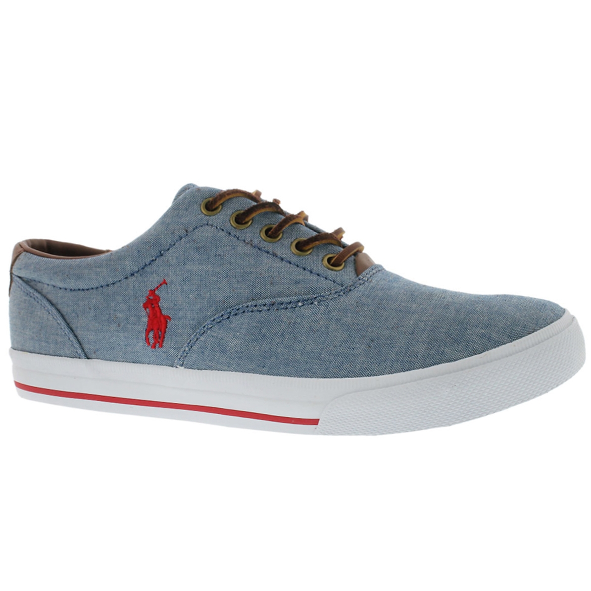 Mns Vaughn blue chambray/leather CVO