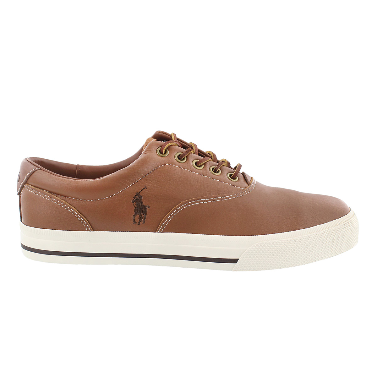 Espadrilles Vaughn, cuir havane, hommes