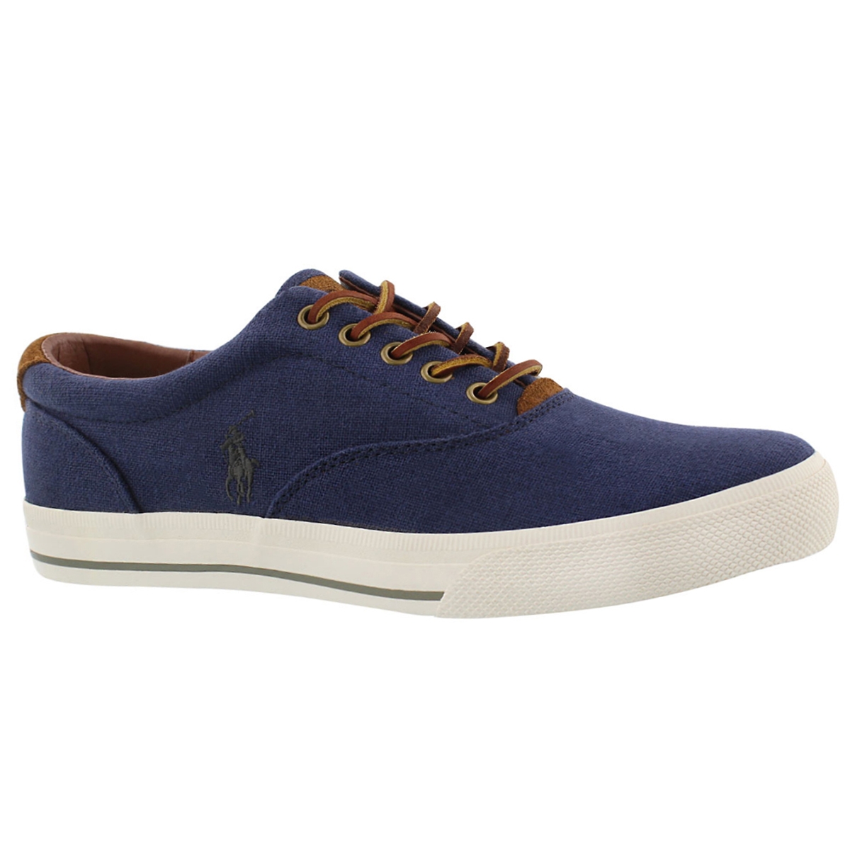 Men's VAUGHN navy linen fashion sneakers