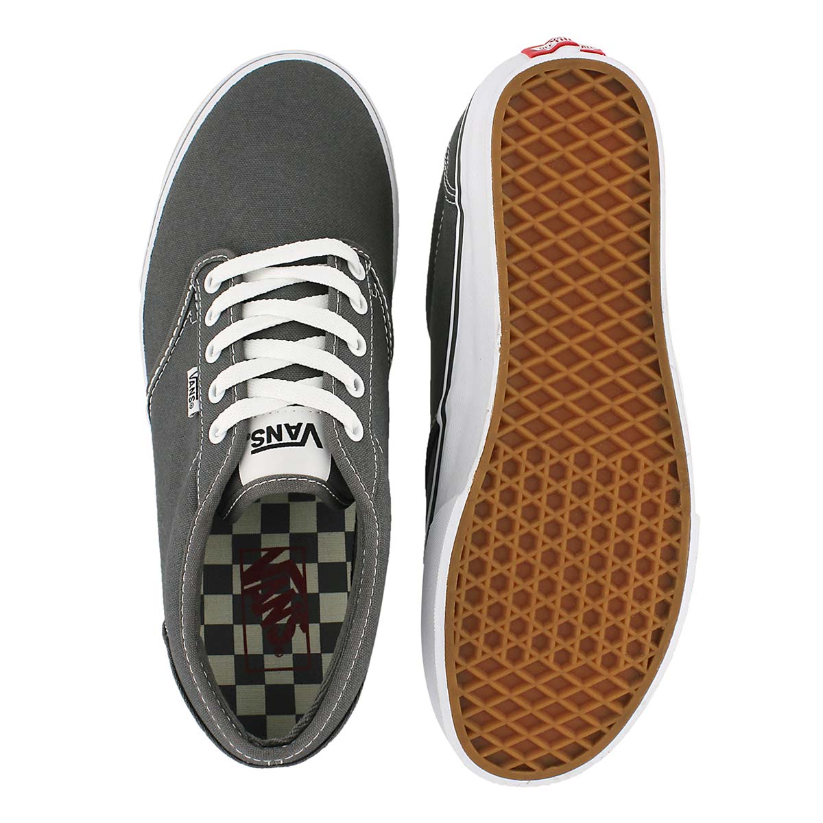 Espadrille lacée Atwood, étain, hommes