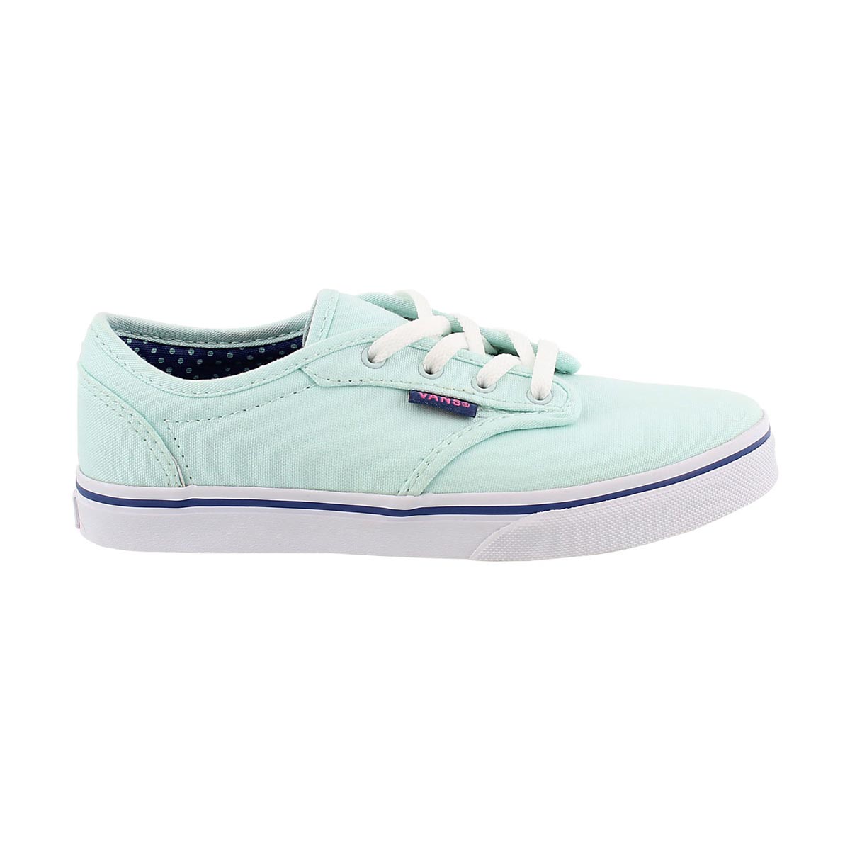 Grls Atwood Low sea grn lace up sneaker