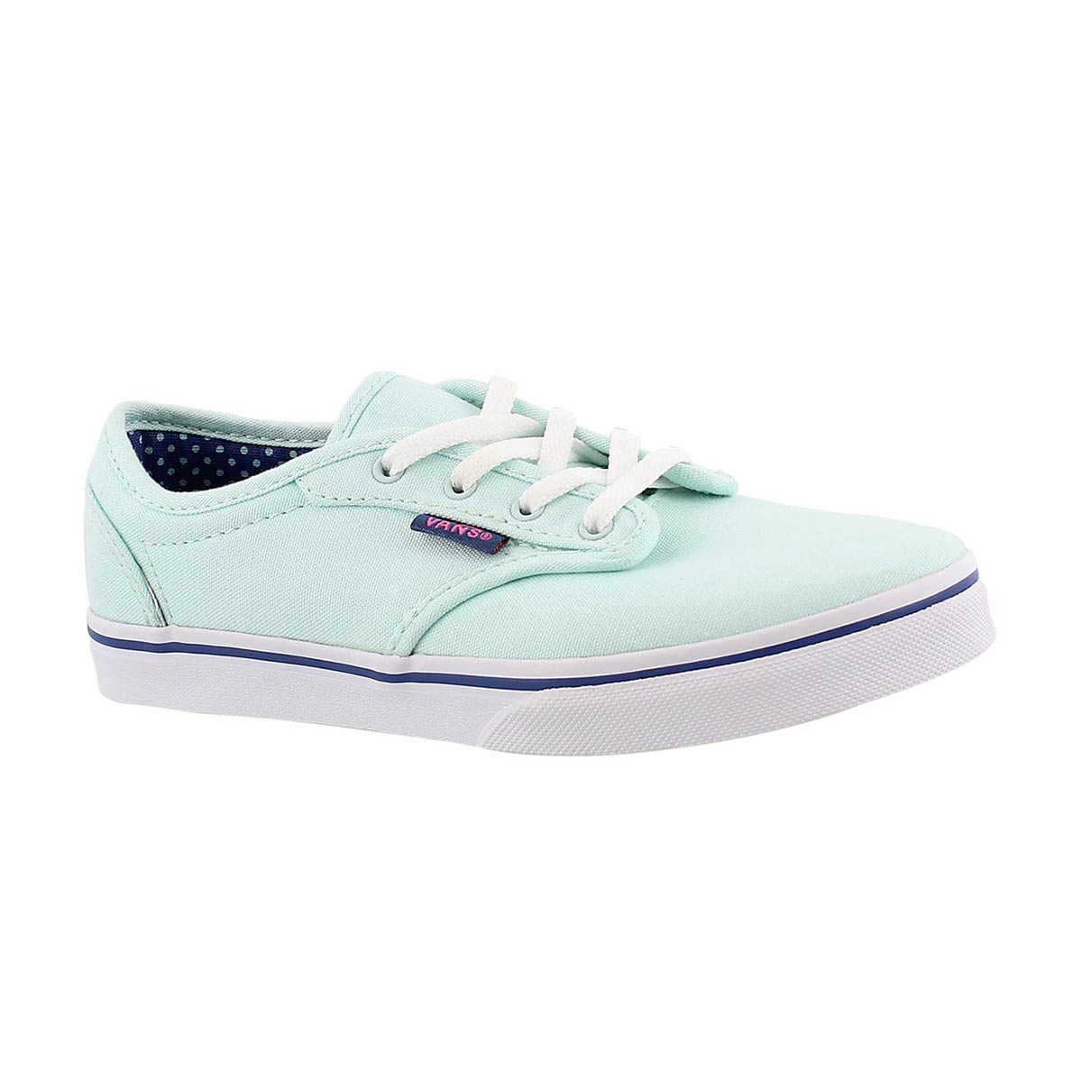 Grls Atwood Low sea grn lace up sneaker