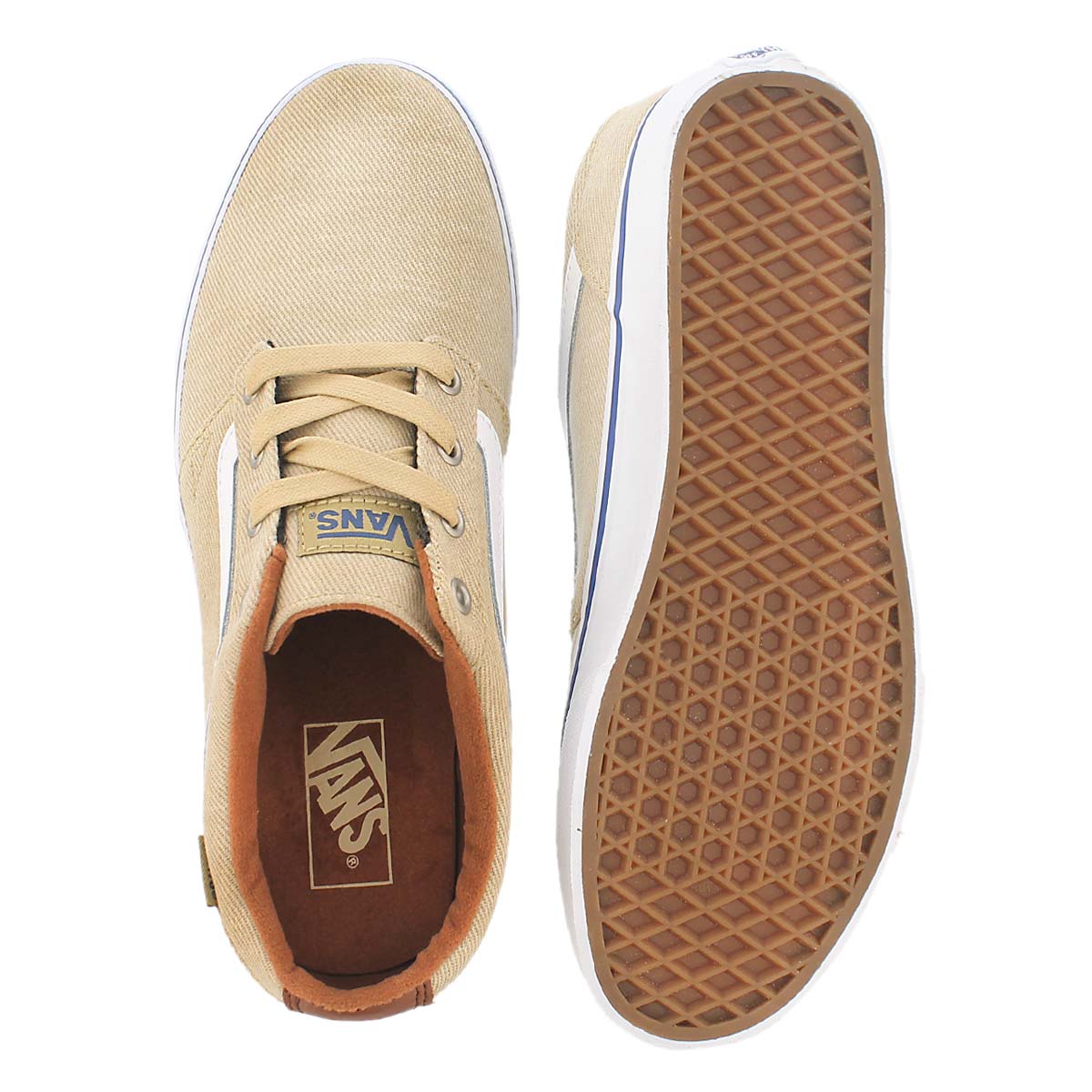 Mns Chapman Stripe khaki/white sneaker