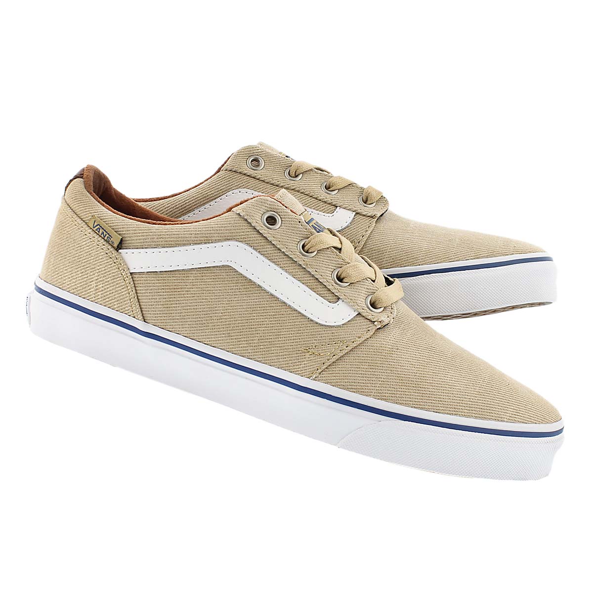 Mns Chapman Stripe khaki/white sneaker