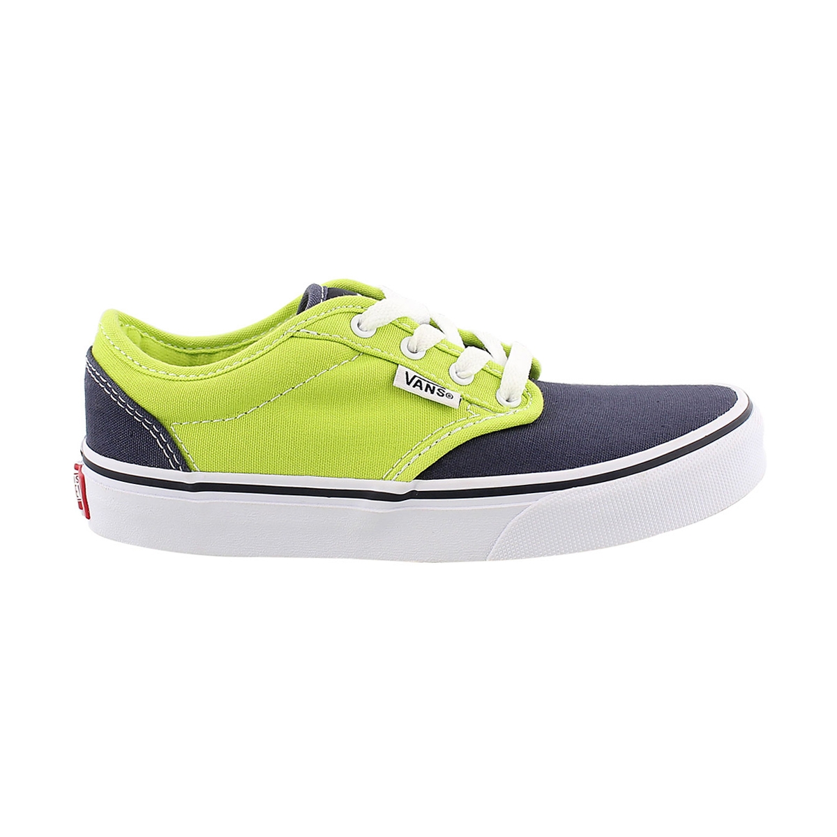 Espad. lacée Atwood, lime/bleu, garçons