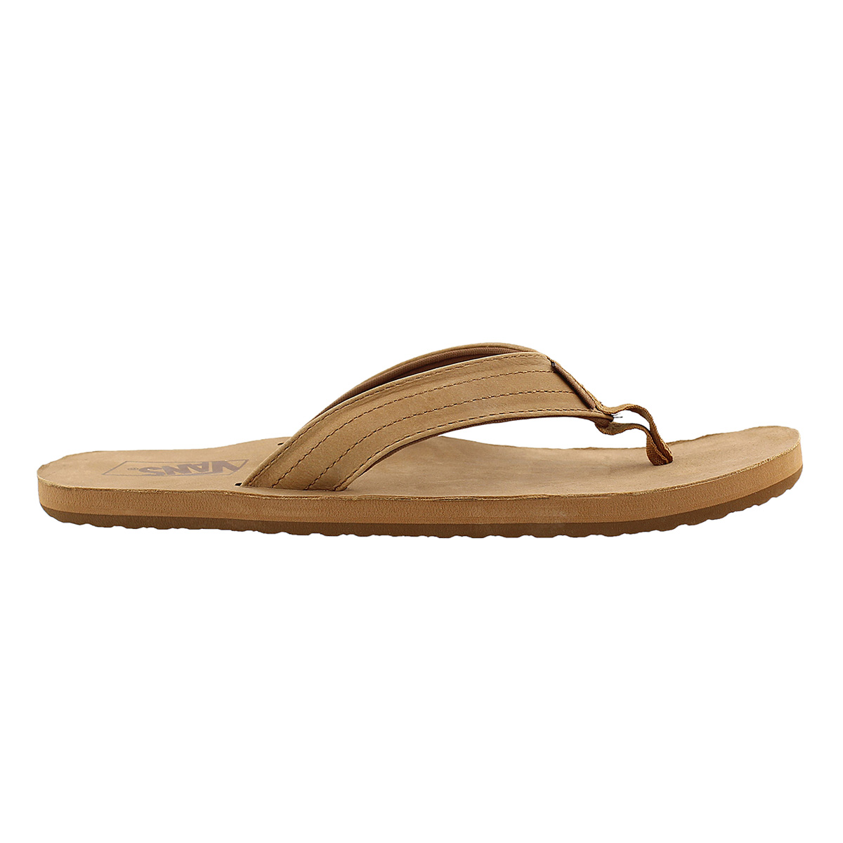 Mns Lancaster tan flip flop