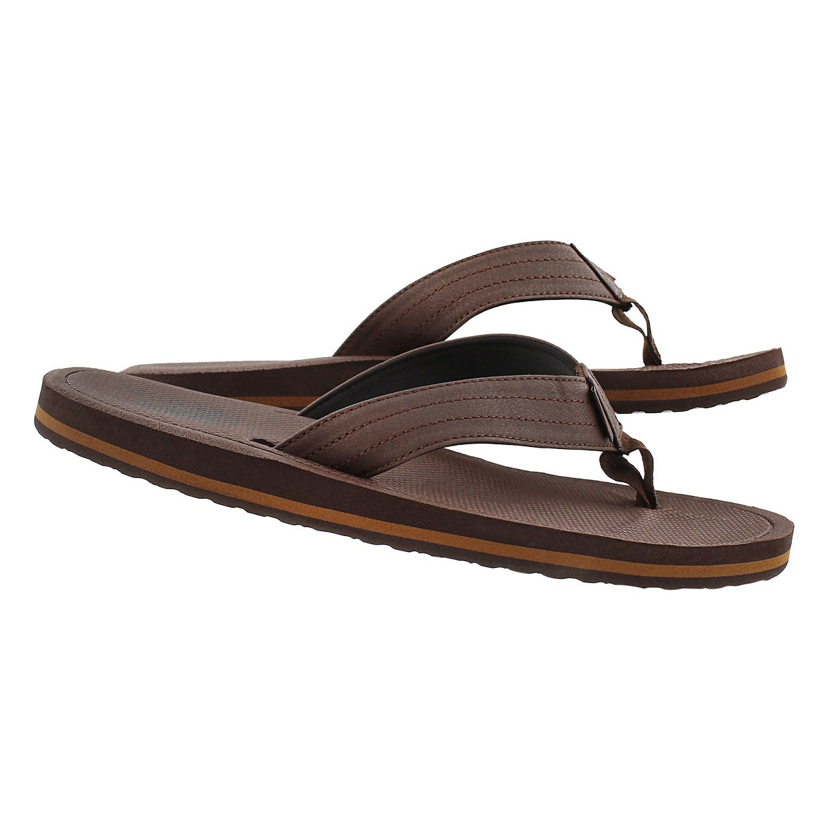 Mns Palmdale brown/black flip flop