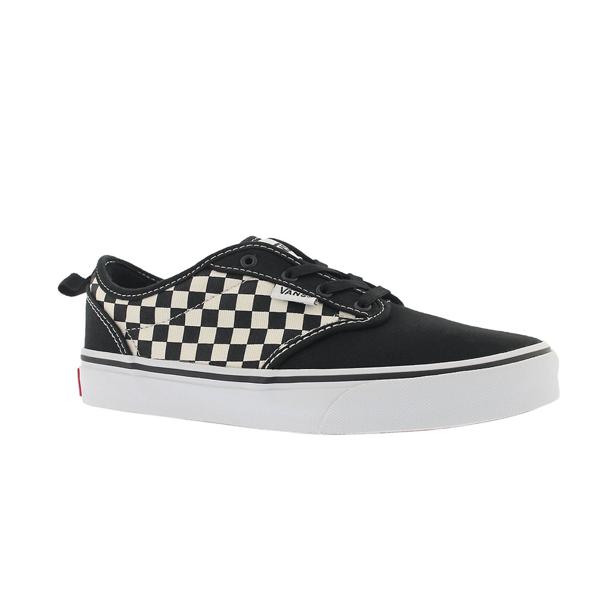 Boys' ATWOOD black/white slip on sneaker