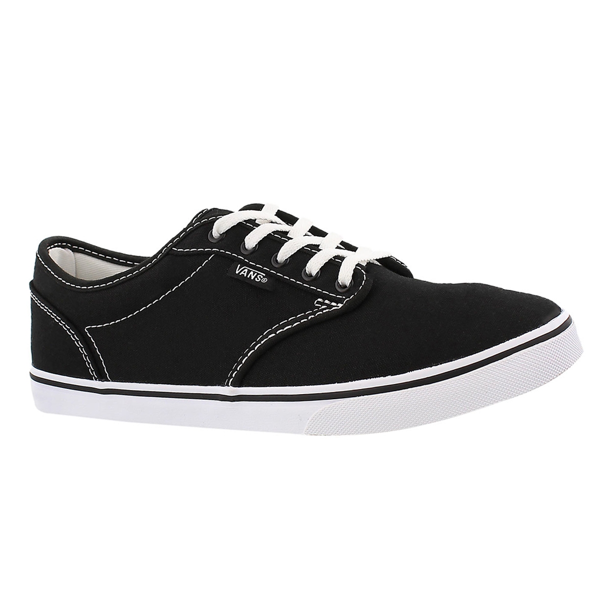 ATWOOD LOW black/white lace up 