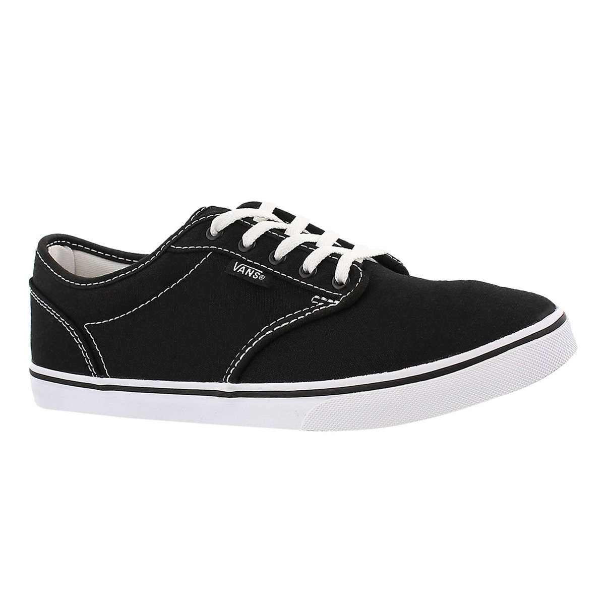 vans atwood low black white