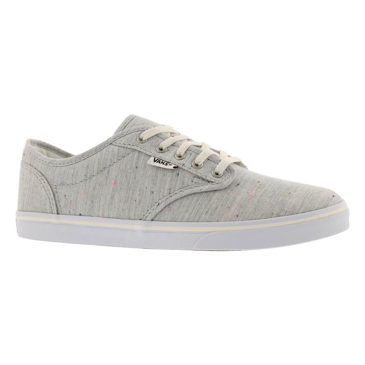 Women's ATWOOD LOW speckle grey laceup sneakers
