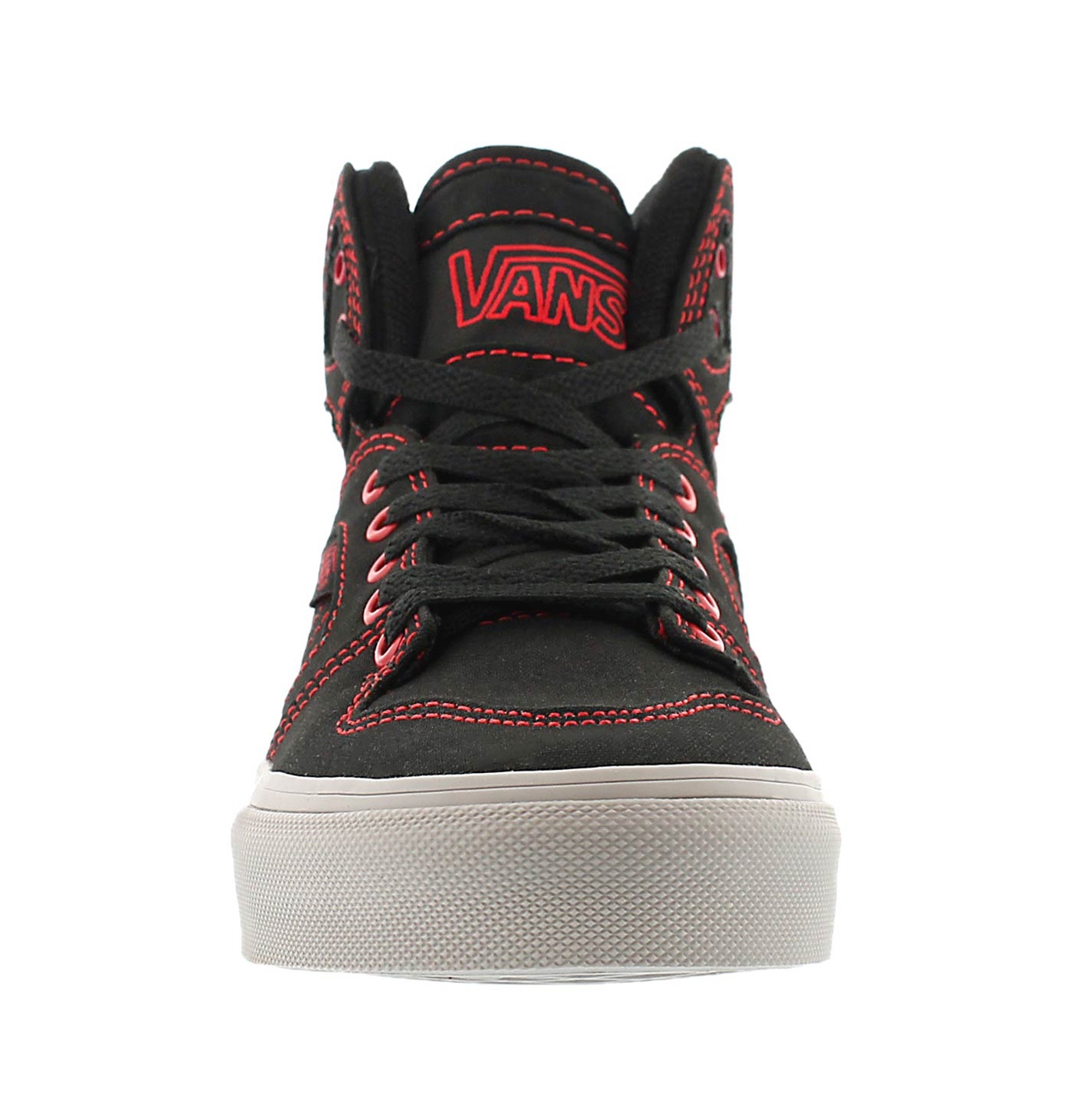 Bys Allred black/red hi-top sneaker