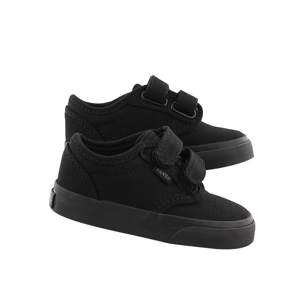 Infs-b Atwood blk/blk canvas sneaker