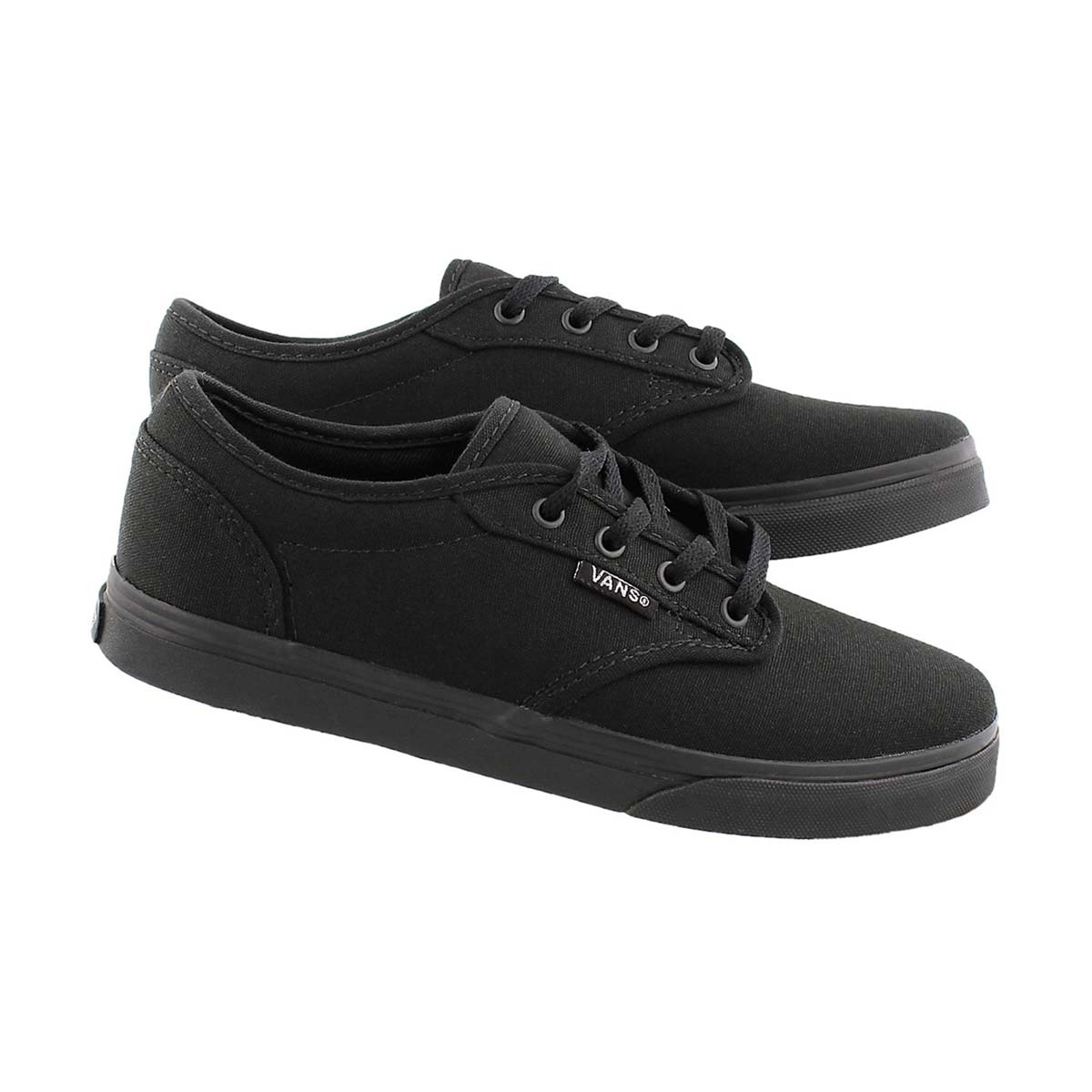 Grls Atwood Low black lace up sneaker