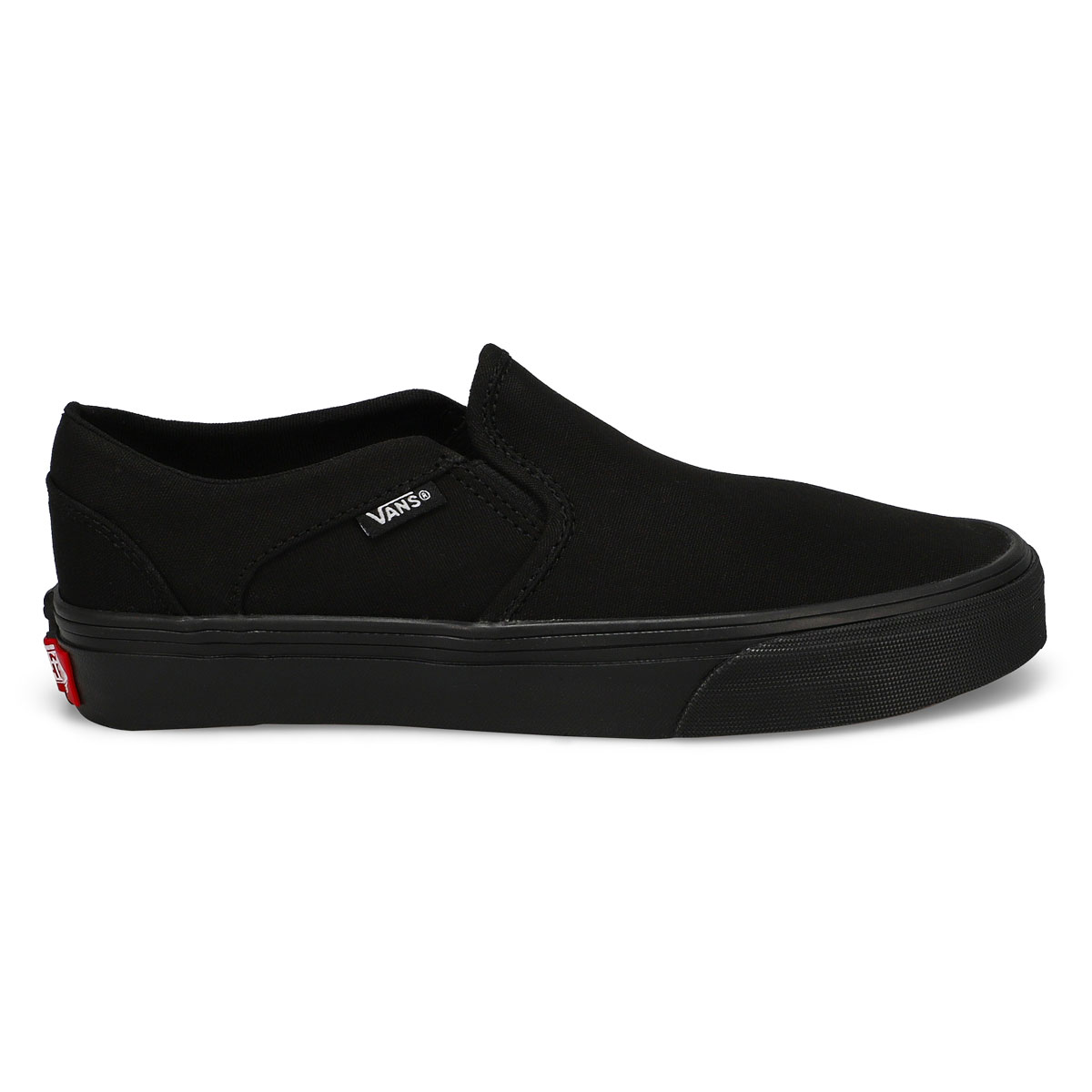 Mns Asher black slip on sneaker