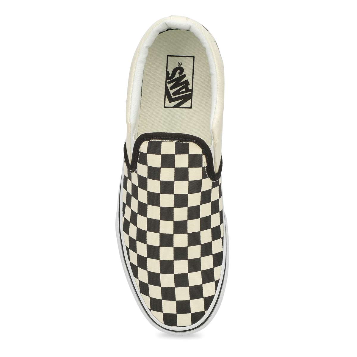 vans carreaux noir et blanc