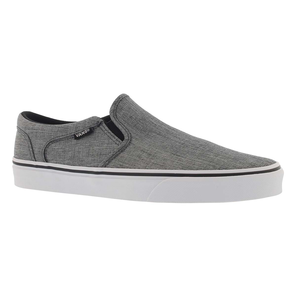Men's ASHER grey slip on sneakers