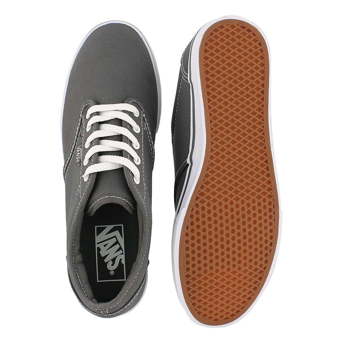 Lds Atwood Low pewter lace up sneaker