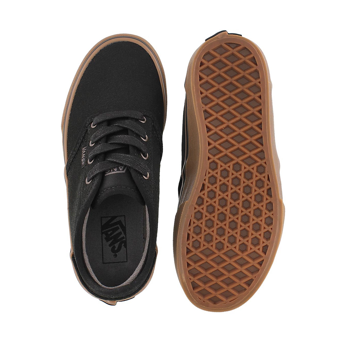 Bys Atwood black canvas lace up sneaker