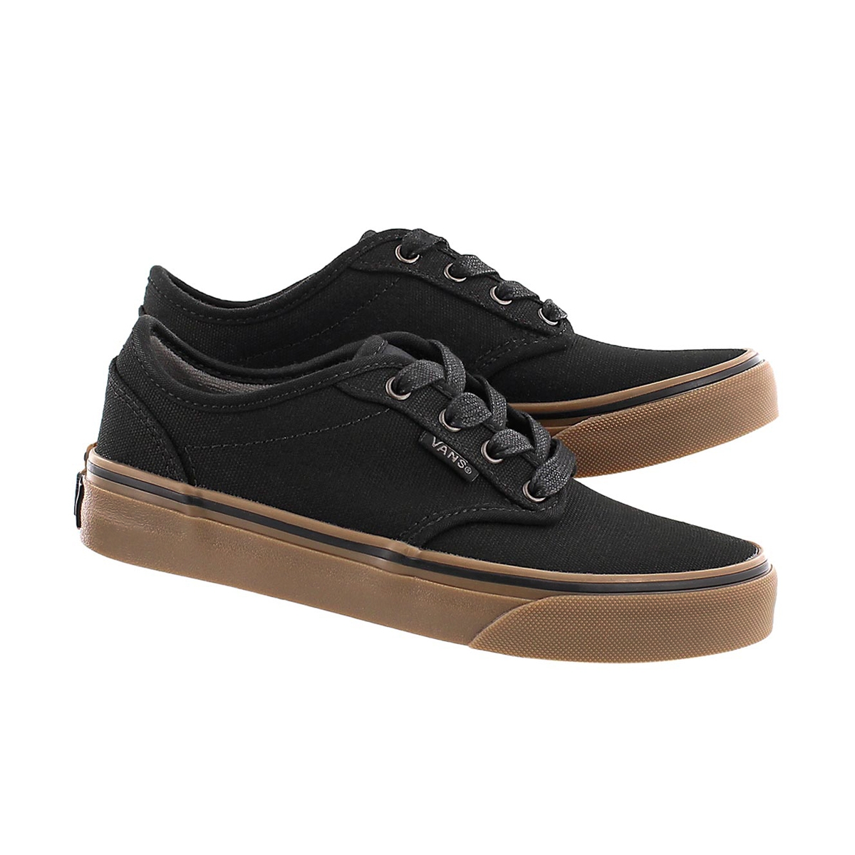 Bys Atwood black canvas lace up sneaker