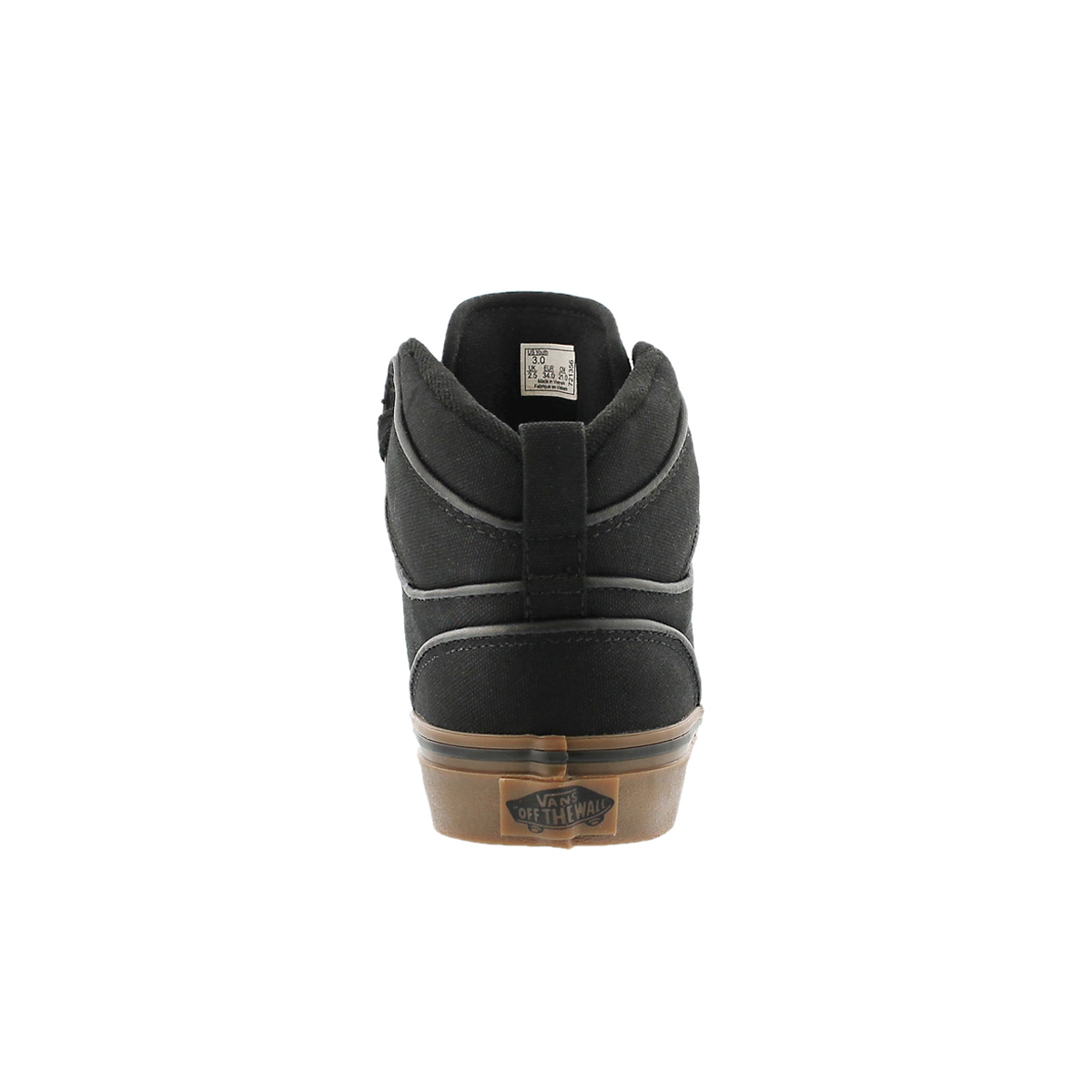Bys Atwood Hi black lace up sneaker