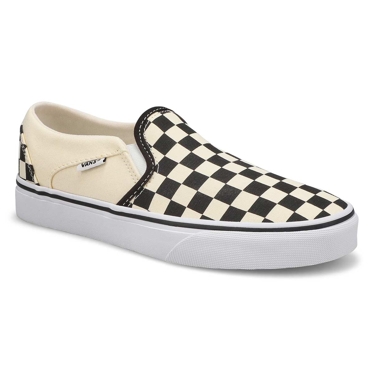 vans a carreaux noir