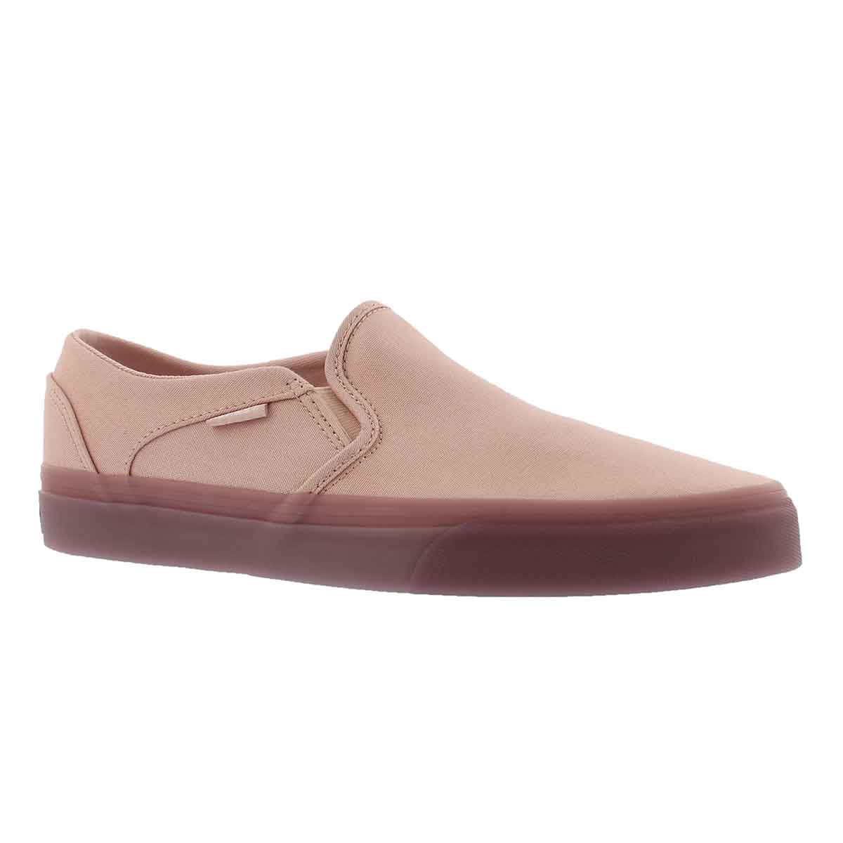 Women's ASHER icy peach slip ons