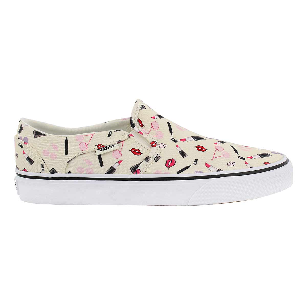 vans asher suede slip on
