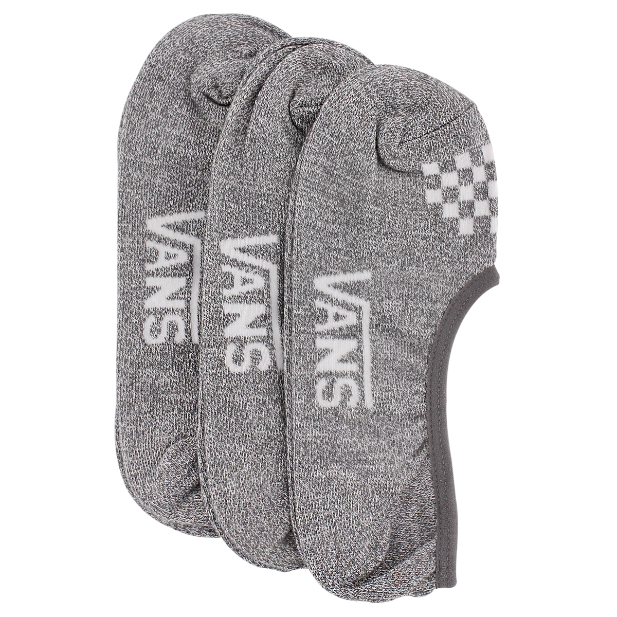 Women's BASIC CANOODLE grey ankle socks - 3pk