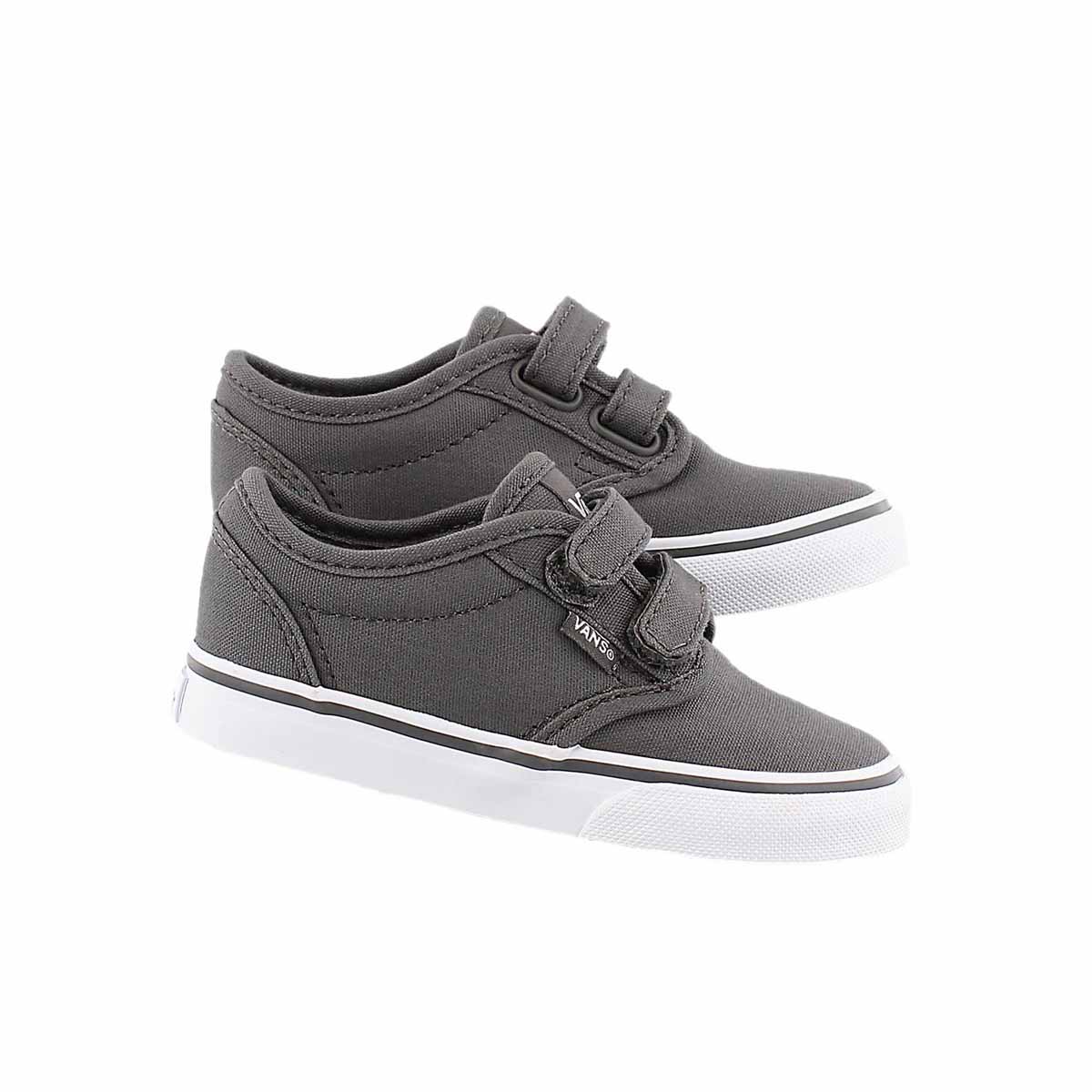 Infs-b Atwood pewter canvas sneaker