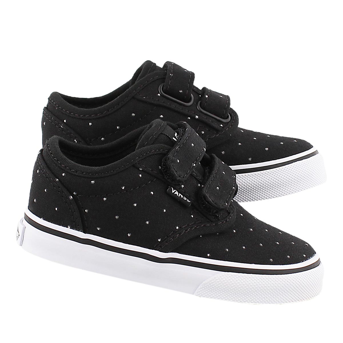 Infs Atwood blk studded sneaker