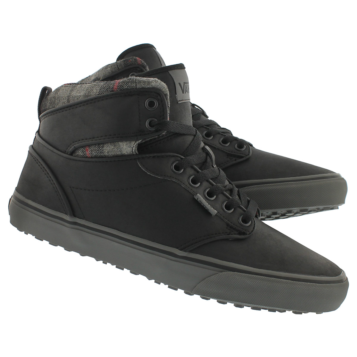 Mns Atwood Hi Mte ltr blk lace up snkr