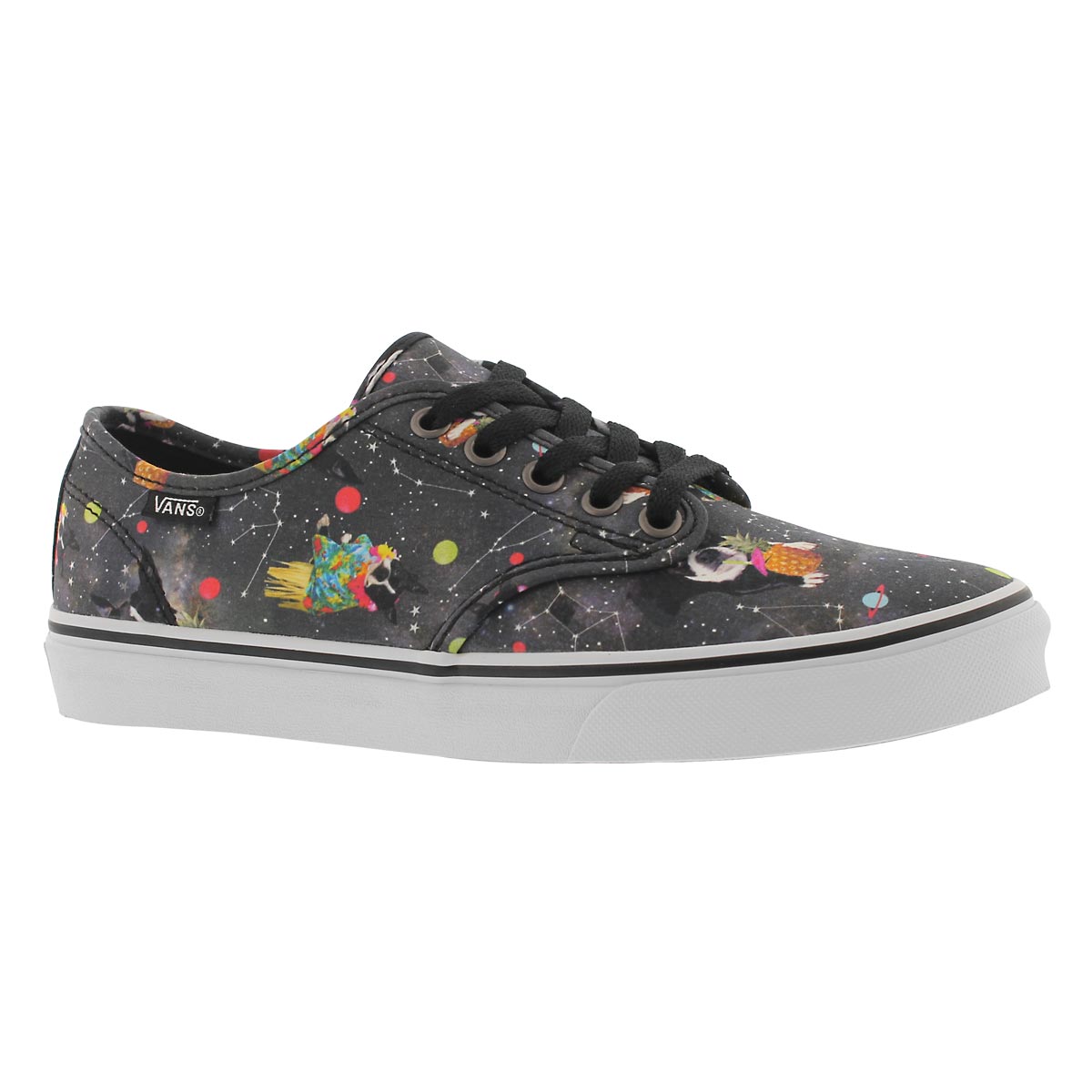 Women's CAMDEN STRIPE black/multi lace up sneakers