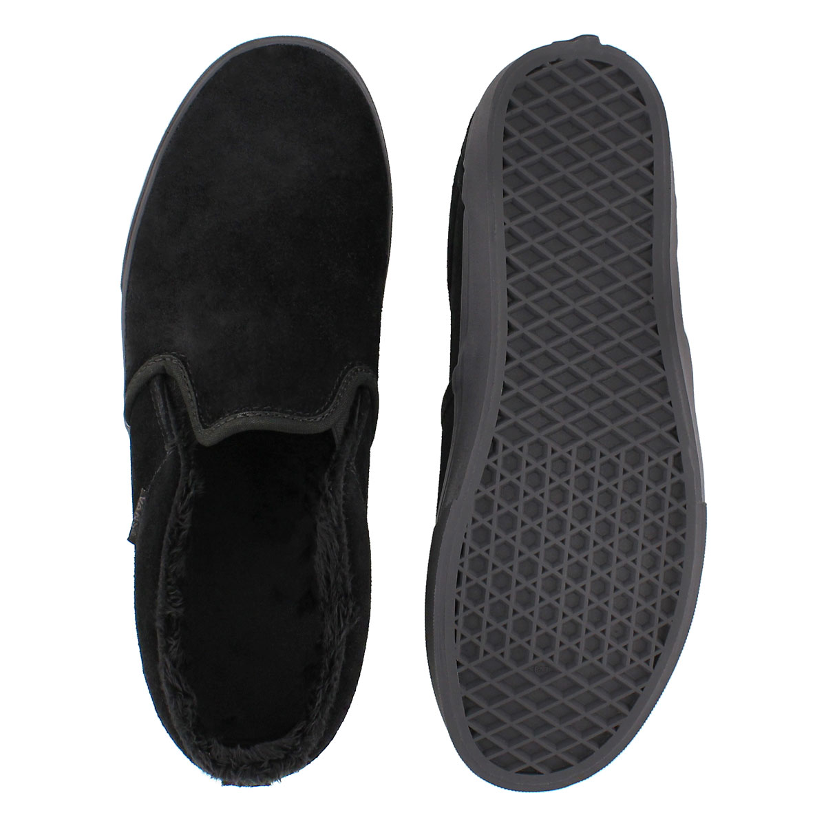 Mns Asher MTE blk/gry slipon sneaker