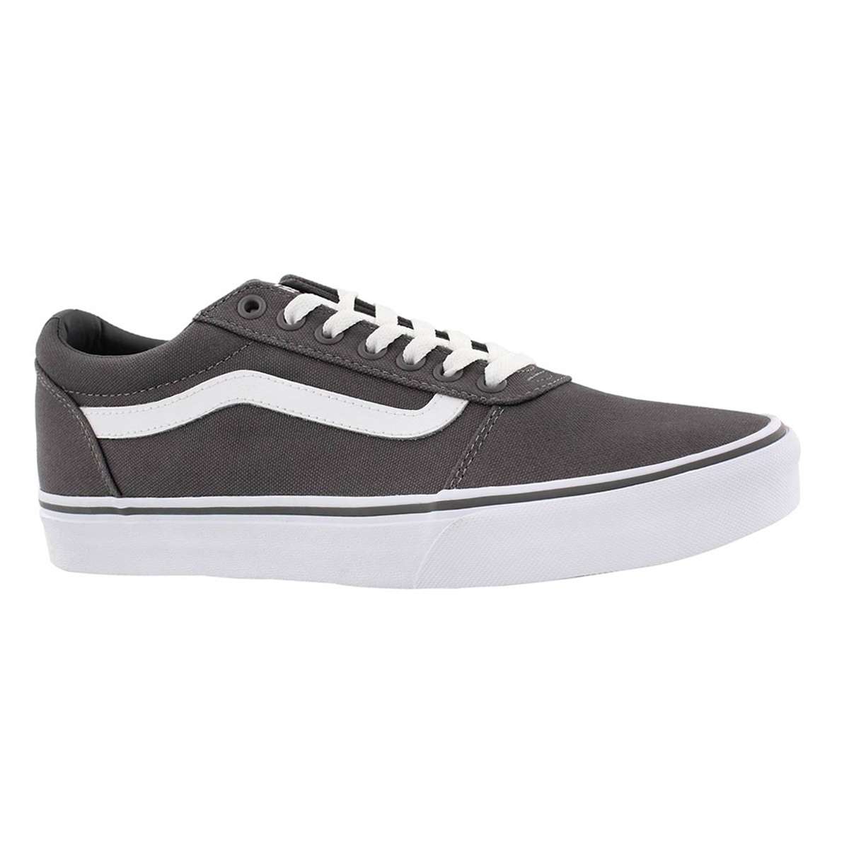Men's WARD pewter/white lace up sneakers