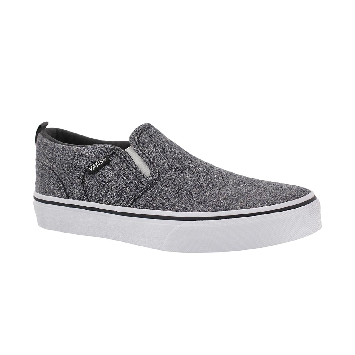 Boys' ASHER grey slip on sneakers