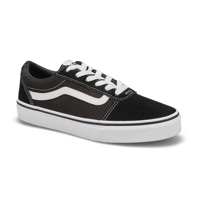 black and white tie vans