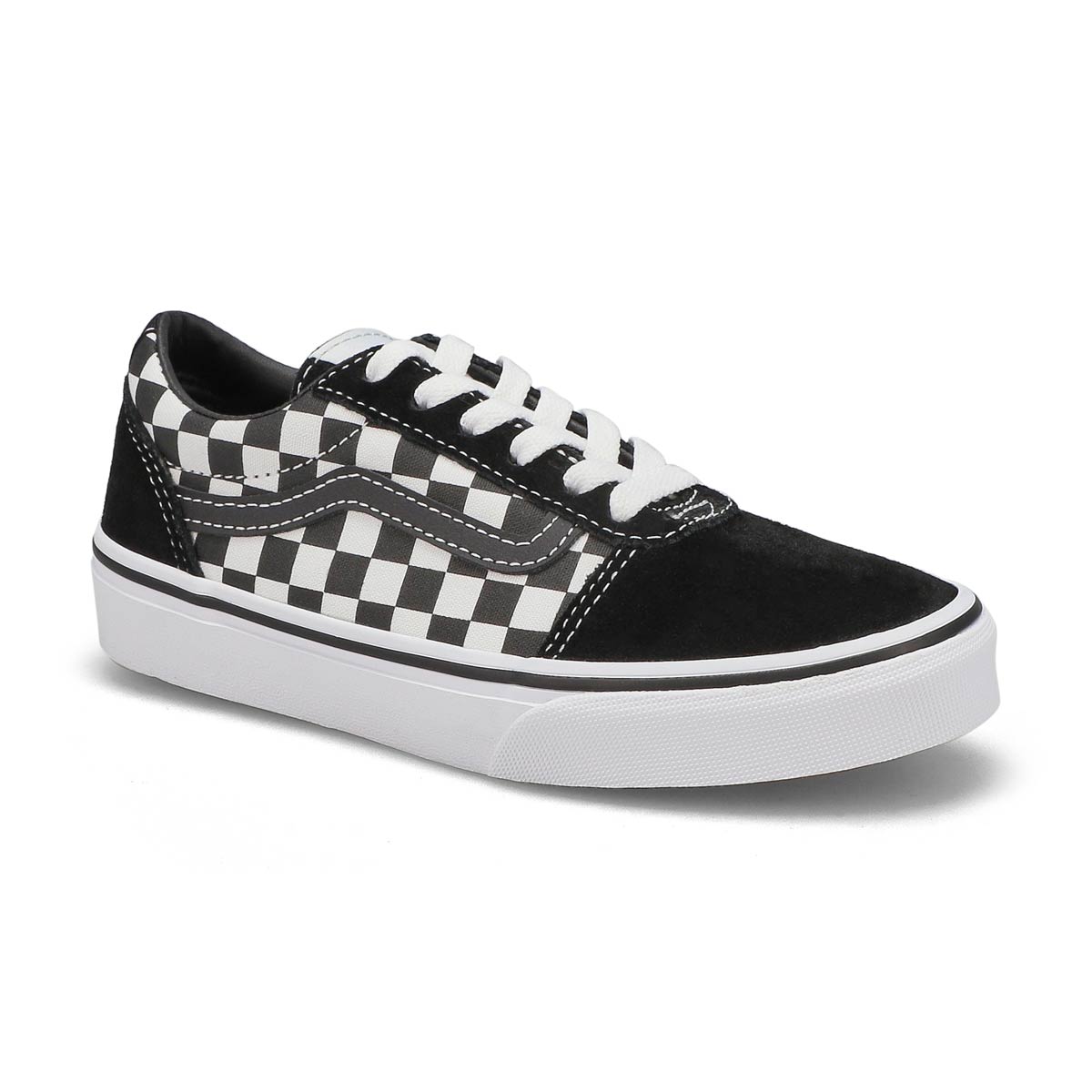 Vans Boys' WARD black/white checkered 