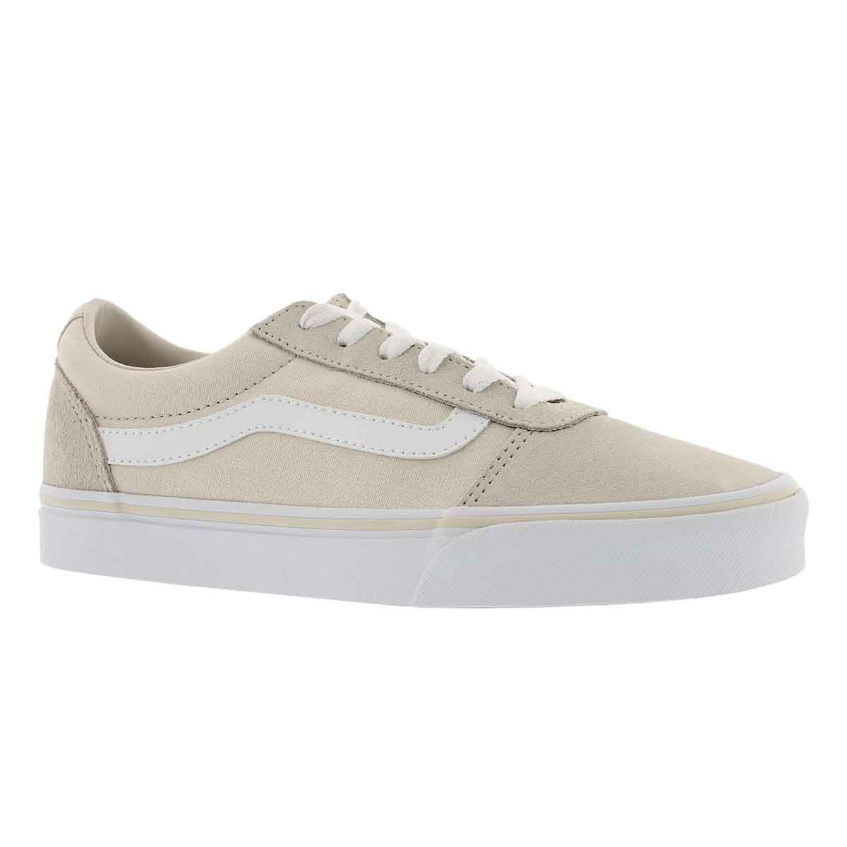 Women's WARD birch/white lace up sneakers