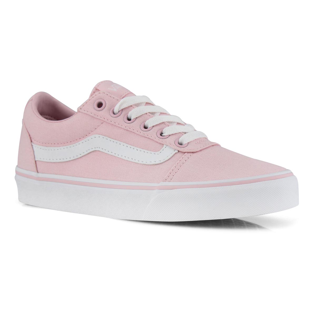 pink lace up vans