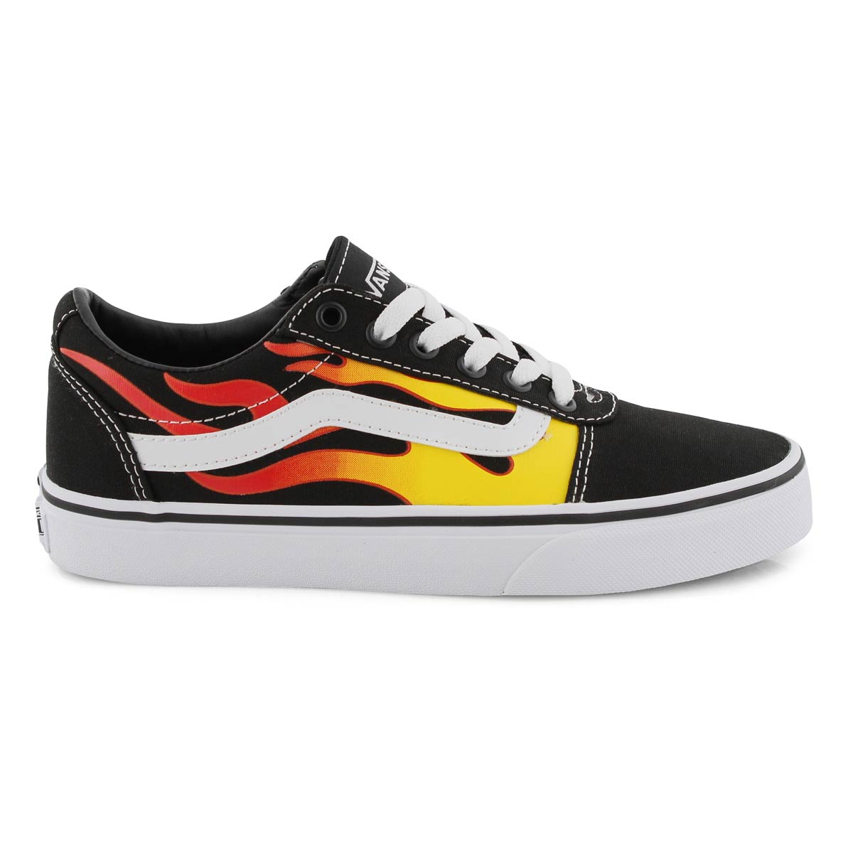 platform vans lace up