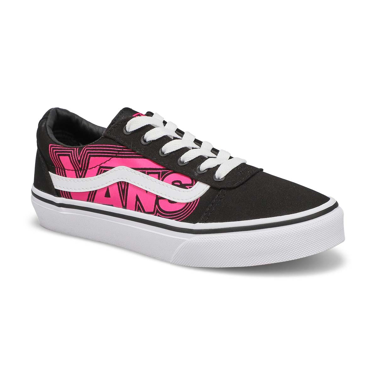 Kds Ward Glow Sneaker - Neon Pink/Black